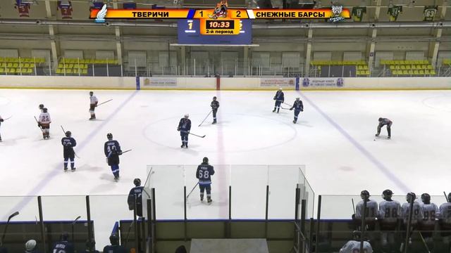 ХК Тверичи - ХК Снежные барсы смотреть онлайн