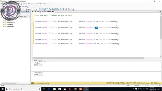 #How To Work ROUND Function in SQL Server (Hindi) смотреть онлайн