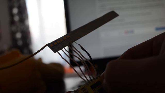 Проба пера, Attiny2313, ULN2004A, LED_TURN_6_CHANNELS смотреть онлайн