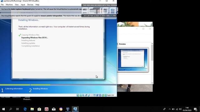 Tutorial Cara Instal Windows 7 (32 bit) menggunakan Virtualbox смотреть онлайн