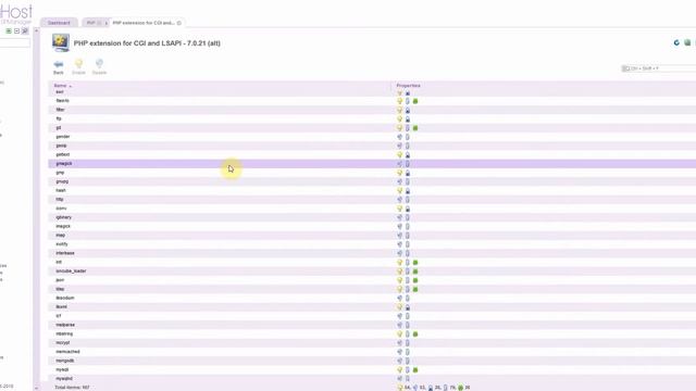 Ispmanager הפעלה/כיבוי תוסף PHP смотреть онлайн