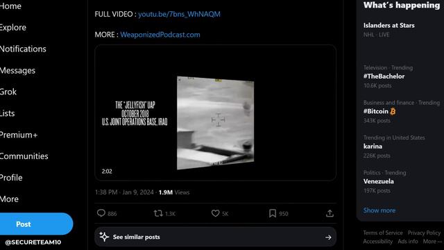 This UFO Footage May Break The Internet.. Secureteam Returns! смотреть онлайн