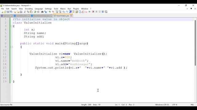 Three Ways to Initialize the Object in Java | Hindi|| Class 1st|| смотреть онлайн