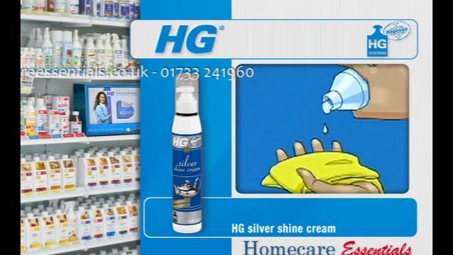 HG Hagesan Silver Shine Cream - Silver cleaner and polish смотреть онлайн