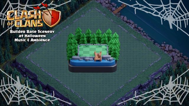 Builder Base Scenery at Halloween Ambience & Music | Clash of Clans смотреть онлайн