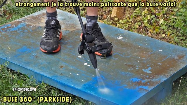 Parkside Nettoyeur Haute Pression Phd 110 Petit Essai + Test Buse Karcher