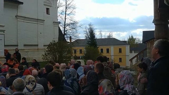 Крестный ход в Саввино Сторожевском монастыре Звенигород смотреть онлайн