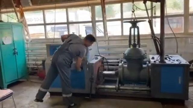 Опрессовка задвижек от Ду250 до Ду800 смотреть онлайн