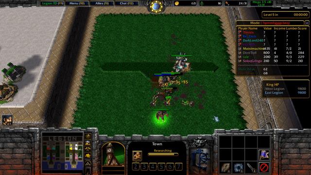 Legion TD Mega 3.5 x10 v3.9f ( Host Pick ) - Warcraft III смотреть онлайн