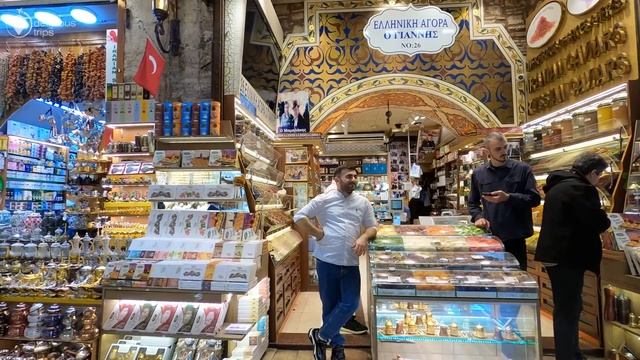 ISTANBUL TURKEY 2023 BEST MARKET FOR SHOPPING EMINONU WALKING TOUR | 4K UHD 60FPS смотреть онлайн