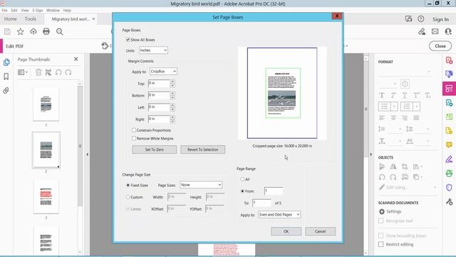 How to resize pages in a PDF file using adobe acrobat pro dc смотреть онлайн