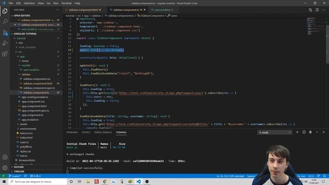 MODEL IN TYPESCRIPT - Corso Angular #8 | Vita Da Founder смотреть онлайн