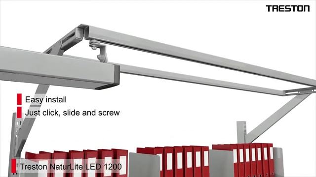 Натуральное освещение рабочих мест Treston LED - светодиодные лампы смотреть онлайн