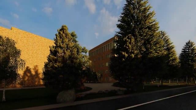 3D модель кампуса НГУ смотреть онлайн