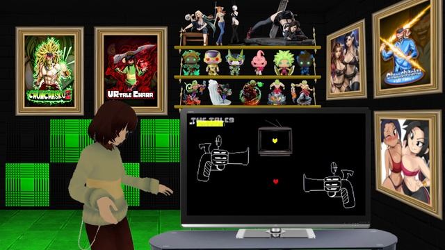 Undertale Ultra Omega Sans Fight! | Chara Reacts! смотреть онлайн