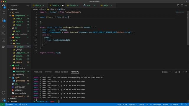 Working with slugified data смотреть онлайн