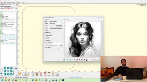 LaserGRBL live stream. Become a laser expert with the creator of LaserGRBL