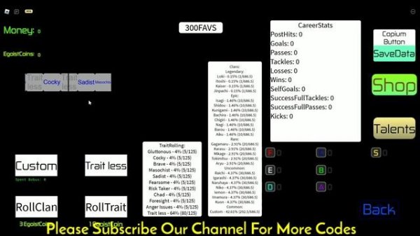 All *New* Egoist Awakens Codes (June 2023) l Latest Working Roblox Egoist Awakens Codes