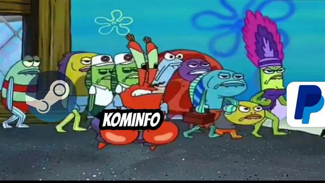 Kominfo Blokir Steam, Paypal, & Epic Games Meme .EXE смотреть онлайн