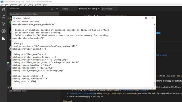 VSCODE এ পিএইচপি ডিভাগিং করুন | PHP debugging in VSCODE смотреть онлайн