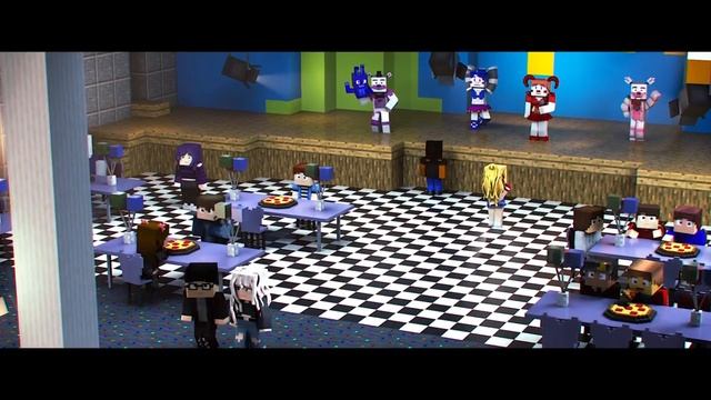 ♫"Funtime Dance Floor" Minecraft FNAF SL Animated Music Video♫ НА РУССКОМ (Оригинал)-Animation Lobb смотреть онлайн
