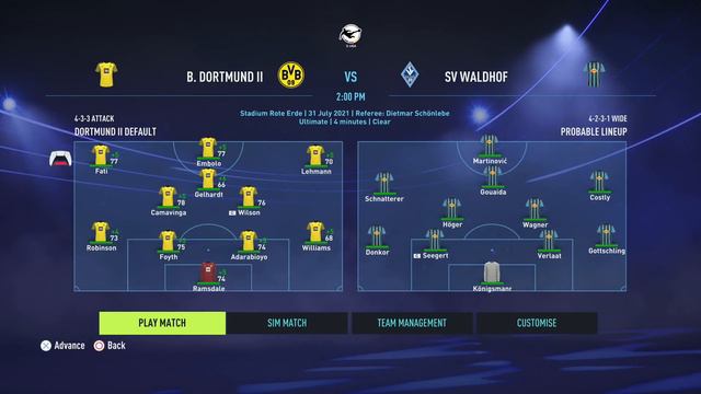FIFA 22: Borussia Dortmund II [NEXT-GEN] #3 | เปิดฤดูกาลบุนเดสลีก้าสาม !!! смотреть онлайн