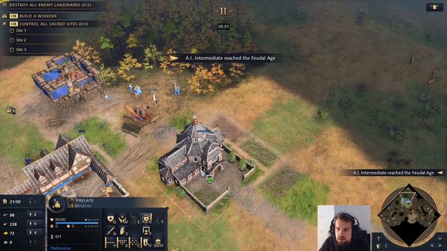 How FAST can we Beat INTERMEDIATE AI with Every Civ? | Age of Empires IV смотреть онлайн