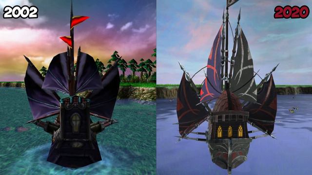 Warcraft III Reforged: Ships and Naval Units Comparison and Sea Combat (2002 VS 2020) смотреть онлайн
