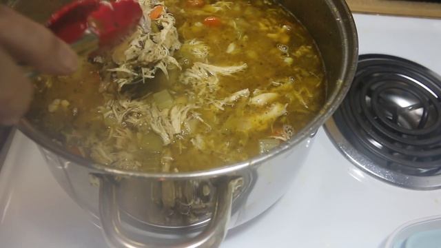 Homemade Chicken Soup ~ Chicken Soup Recipe ~ Bulk Cooking ~ Noreen's Kitchen
