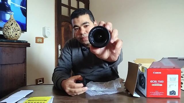 Unboxing canon 750D | فتح صندوق كاميرا كانون 750d ومراجعه كل المميزات смотреть онлайн