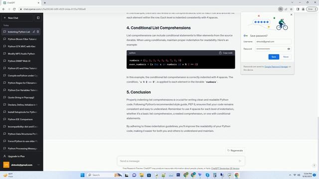 How to indent Python listcomprehensions смотреть онлайн