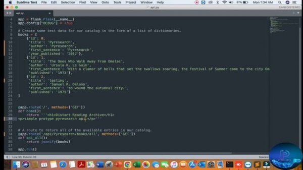 Building REST API using Python | REST API Using Flask | Python