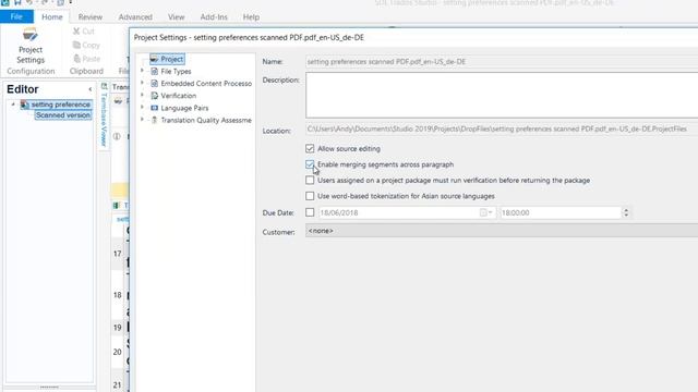 How to merge segments in Trados Studio смотреть онлайн