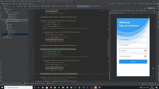 Log in and sign up in Kotlin using Firebase | смотреть онлайн