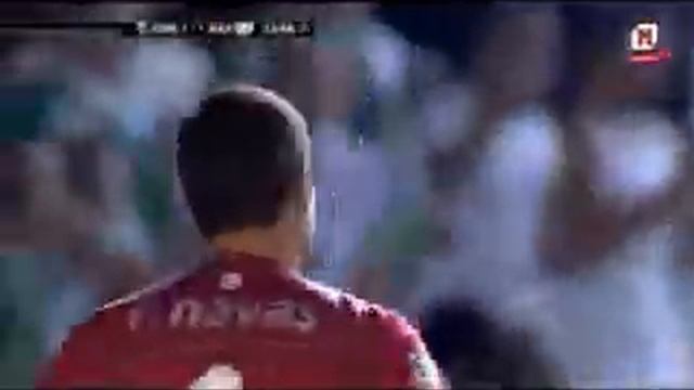 Raul Navas para un penalty al Rayo (Copa del Rey) смотреть онлайн