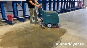 #Поломоечная машина VinnerMyer S460B для уборки небольших складов, мастерских и автосалонов.