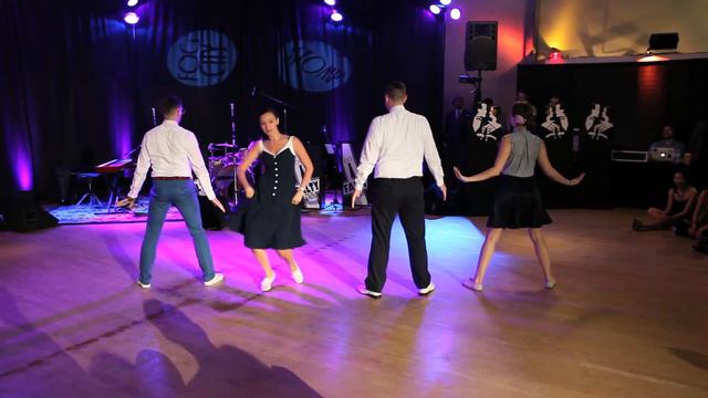 Fog City Stomp 2014 - 60 Second Team Showcase - The Mess Arounds смотреть онлайн