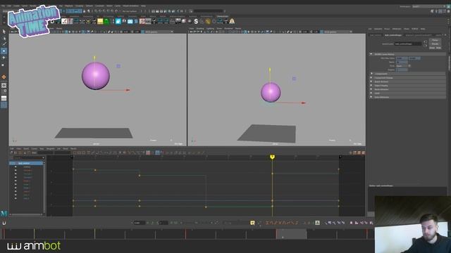animBot tutorial | Tweeners and Key Sliders | Part 3 смотреть онлайн