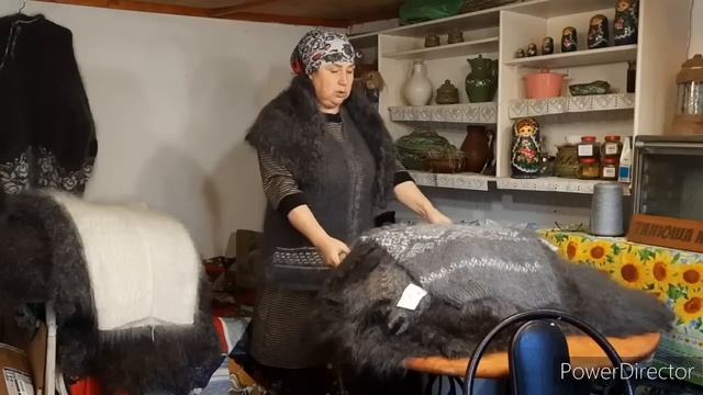 ПУХОВЫЙ ПЛАТОК К НОВОМУ ГОДУ.Много разных смотреть онлайн