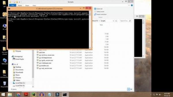 How to install pygame or pyinstaller | Python