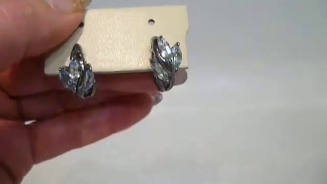 Серьги. Голубые топаза, черная позолота. Серебро 925 смотреть онлайн