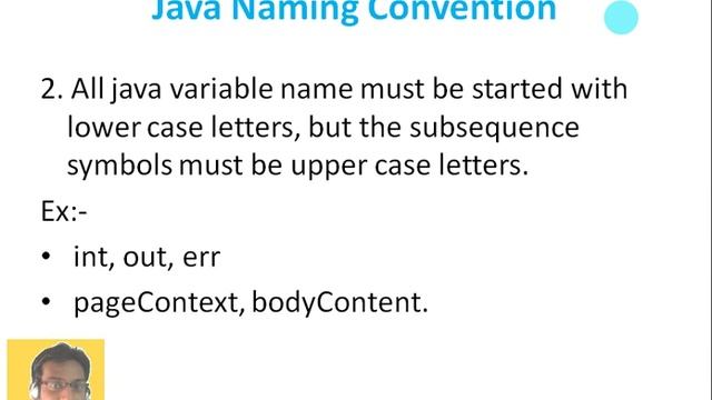Java Naming Convention смотреть онлайн