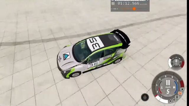 simple gymkhana in beamng drive смотреть онлайн