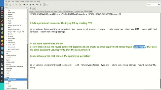 How to create an Openshift persistent storage смотреть онлайн