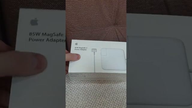 оригинальная зарядка Magsafe 2 85w в упаковке