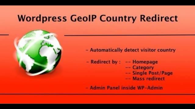 Preview WP GeoIP Country Redirect WordPress смотреть онлайн