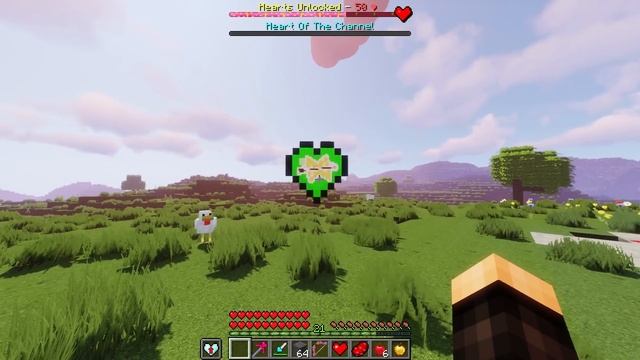Minecraft, But Your Hearts = Realism... смотреть онлайн