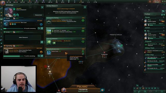 Stellaris Megacorp, Greediest Run: To The Stars! [2] смотреть онлайн