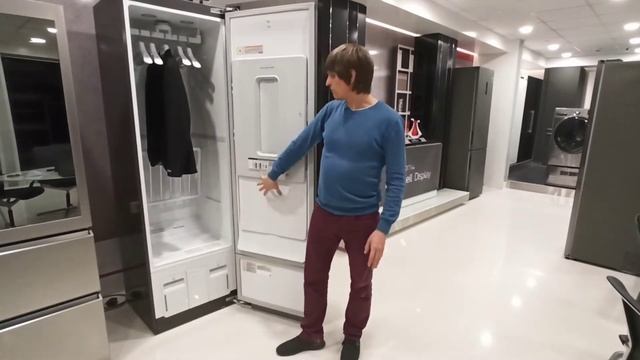 Объем и расход контейнера для воды LG Styler смотреть онлайн