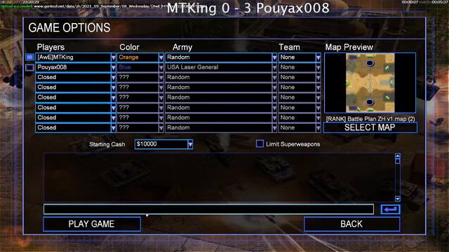 [LIVE] Generals Zero Hour | Lift truck Vs MTKing CL:CC Tournament смотреть онлайн